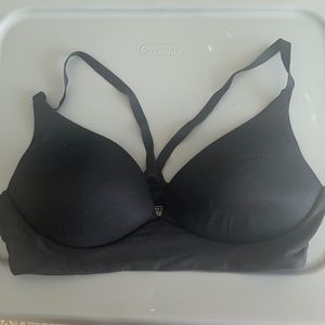 Black lounge bra
